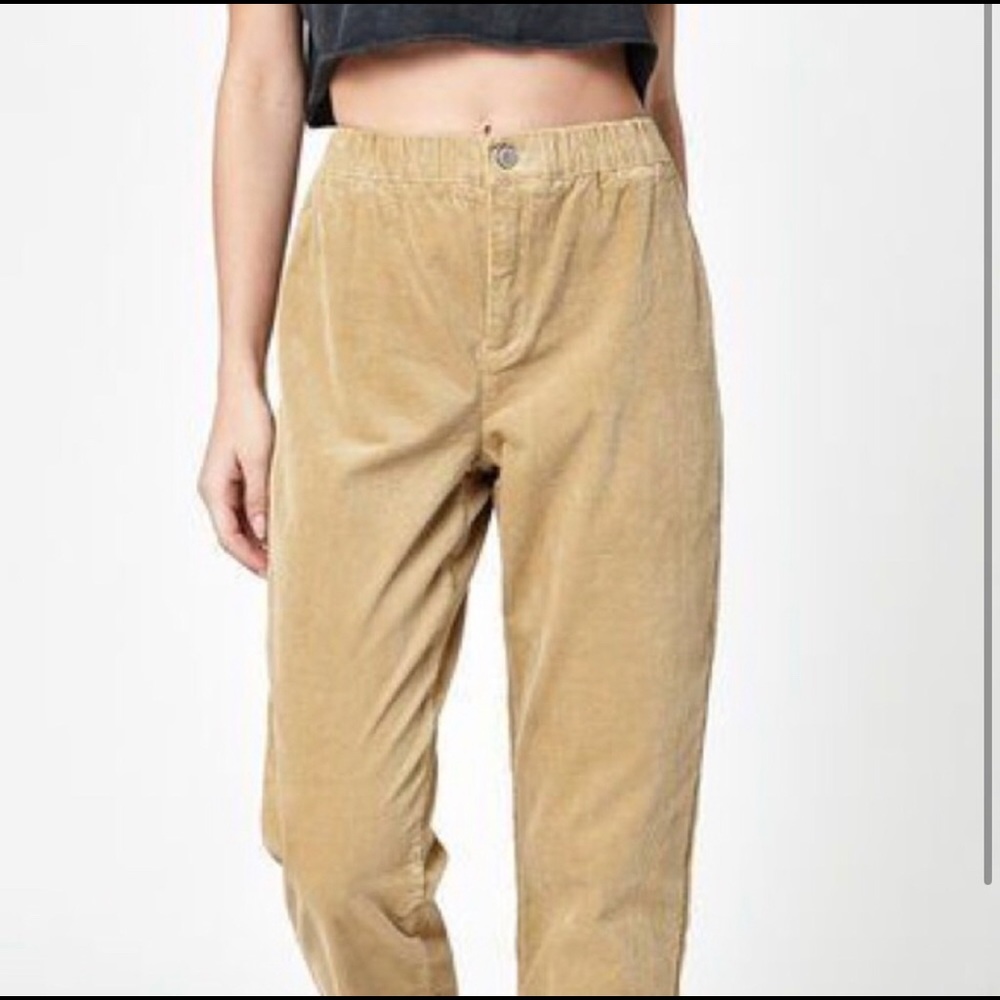 John Galt Mustard Tan Corduroy Trouser Pants